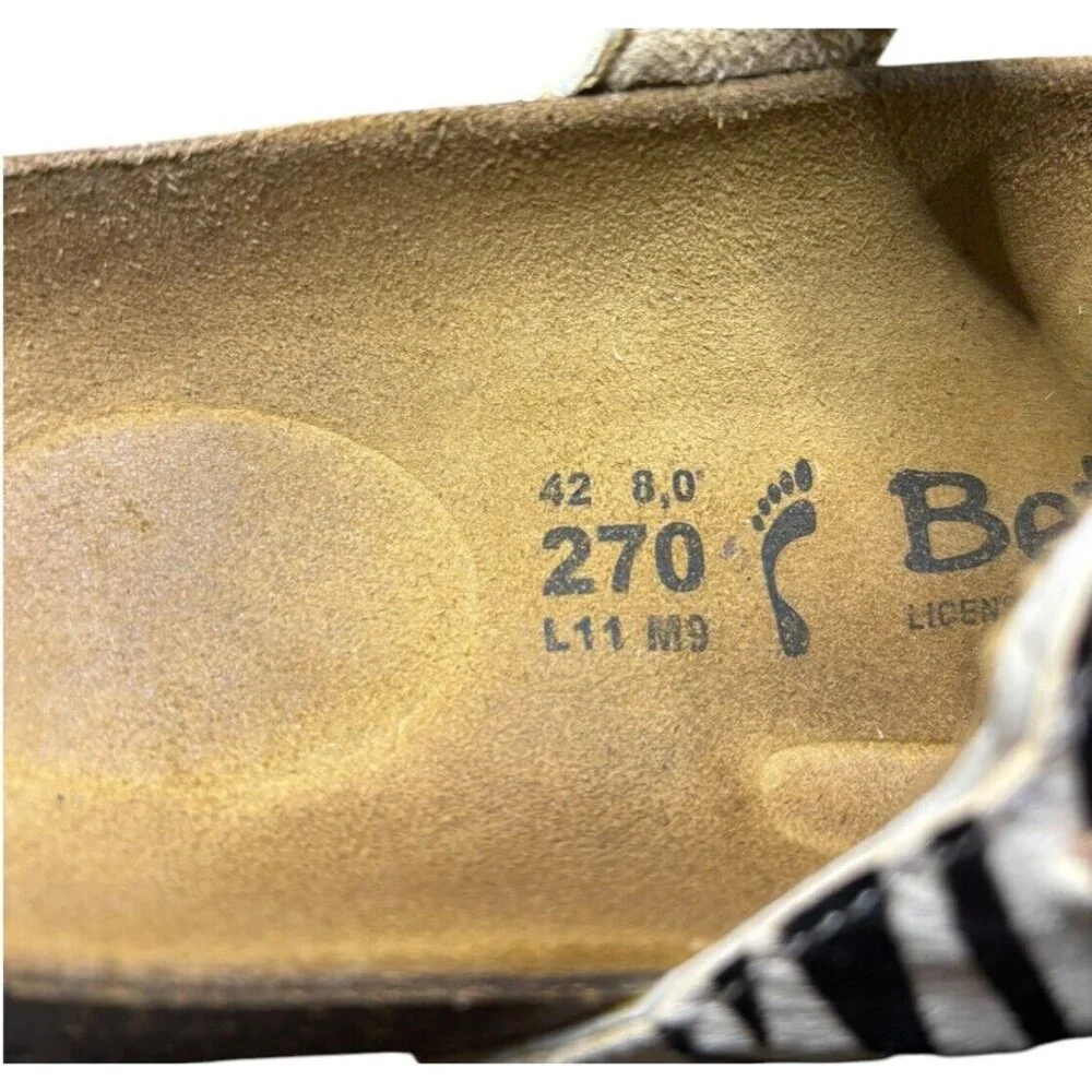 Birkenstock Zebra Print Sandals - Picture 10 of 10